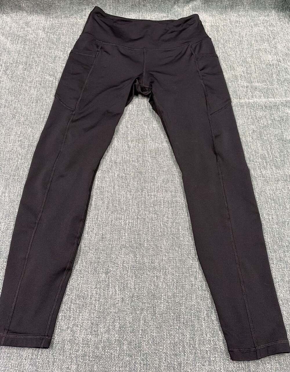 Velocity Leggings Size M Black Pocket Activewear Pants